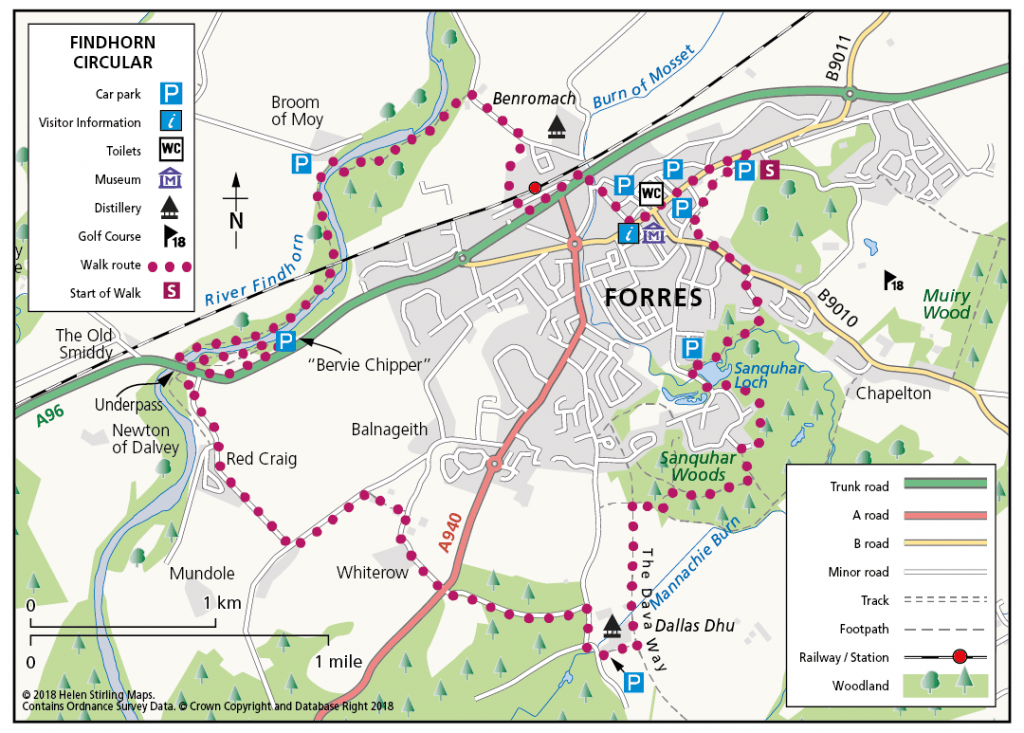 Forres - River Findhorn Circular