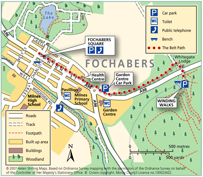Fochabers - The Belt Path