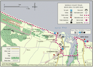Moray Coast Trail: 7 Binn-Hill-Spey-Bay