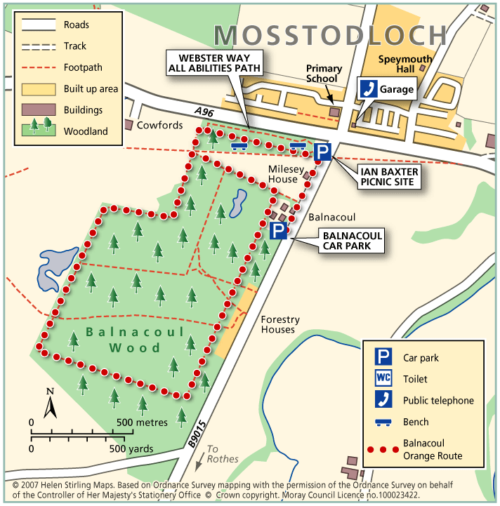 Mosstodloch - Balnacoul Orange Route