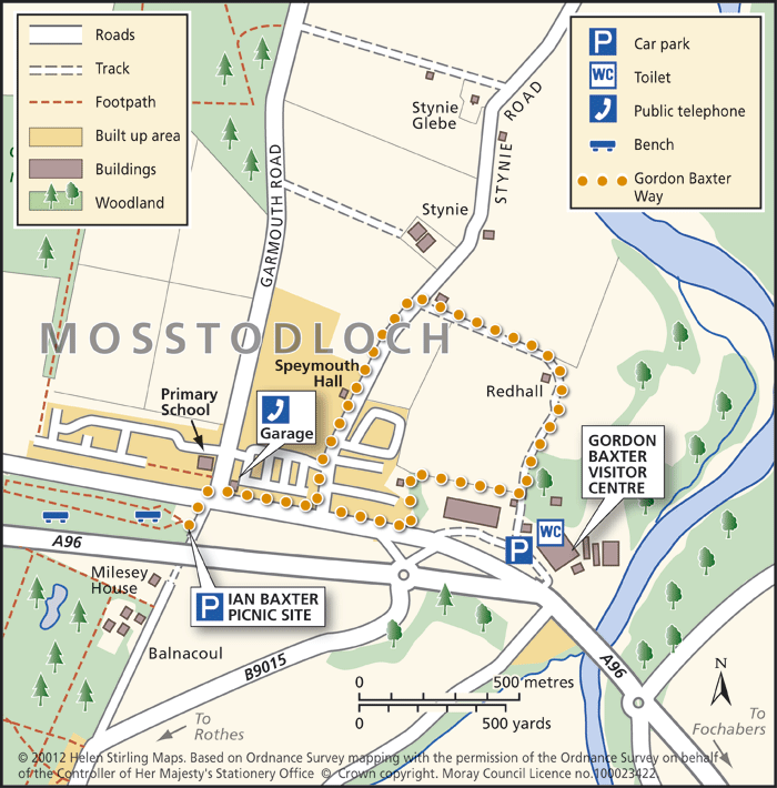 Mosstodloch - Gordon Baxter Way